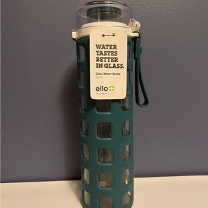 New Ello Wide Mouth 20 oz. Glass Bottle